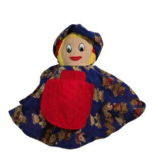 Goldilocks Three Bears Story Telling Plush Toy Doll Flips Multiple Heads Stuffed